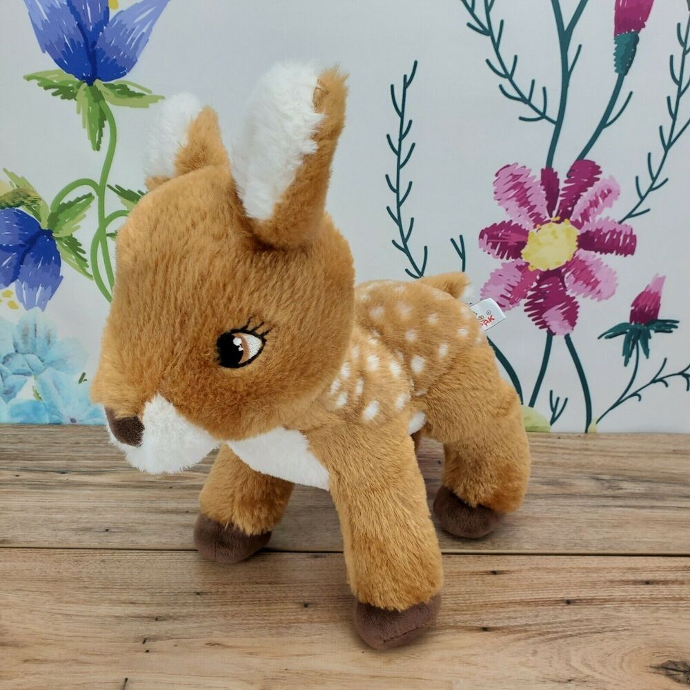 12" Unipak Spotted Deer Plush Fawn Stuffed Animal Soft Toy